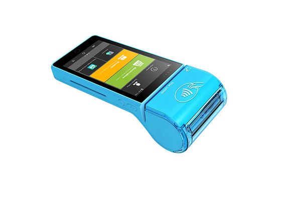 中国 5.5インチ携帯用手持ち型POS機械NFCの読者/GPSが付いている移動式クレジット カード ターミナル サプライヤー